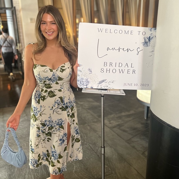 Reformation Juliette Dress in Riviera - Picture 4 of 5